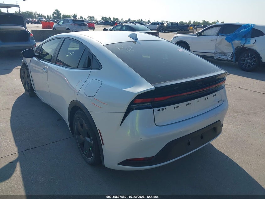 Vin: jtdacaau3p3011635, lot: 46196108, toyota prius le 20233