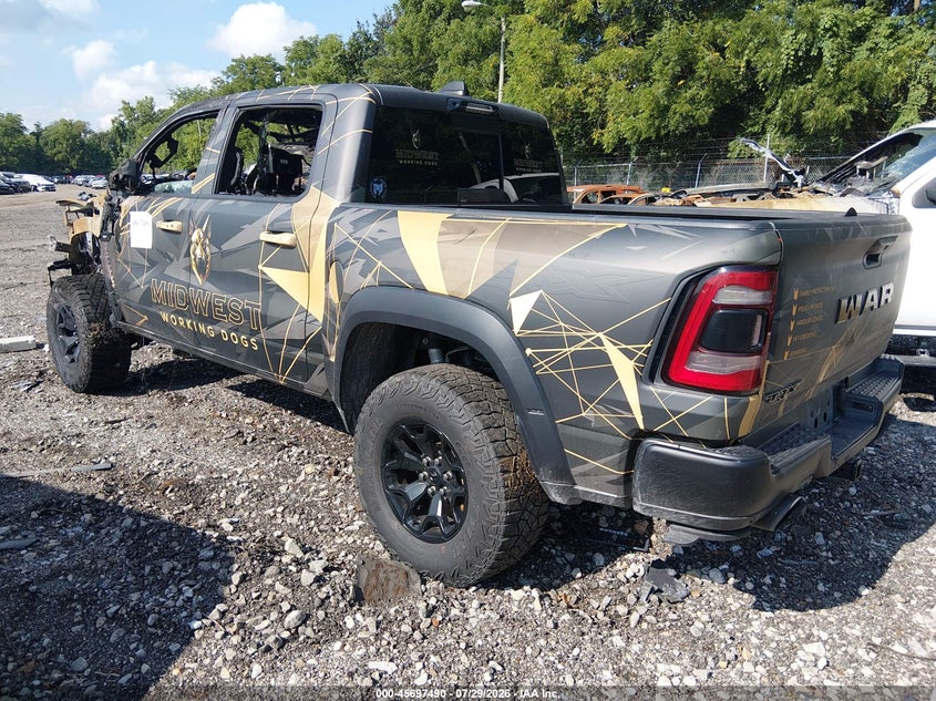 Vin: 1c6srfu98nn353369, lot: 46196118, ram 1500 trx crew cab 4w trx  4x4 5'7 box 20223