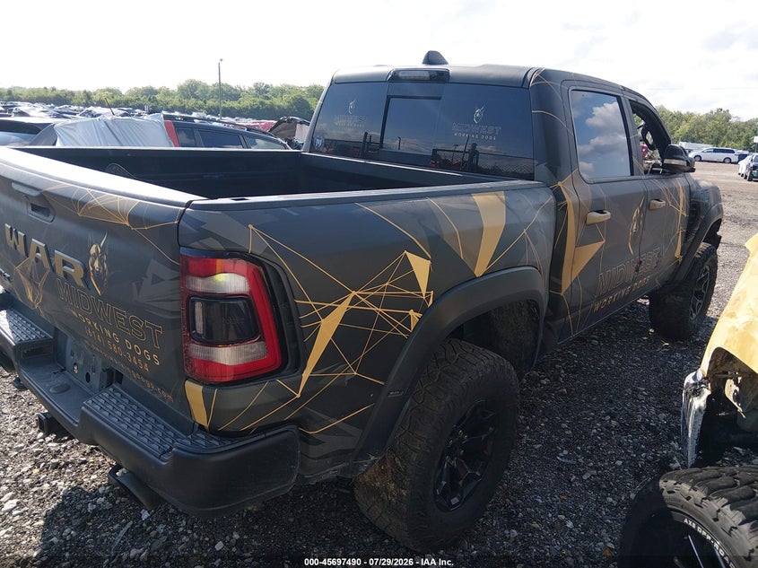Vin: 1c6srfu98nn353369, lot: 46196118, ram 1500 trx crew cab 4w trx  4x4 5'7 box 20224