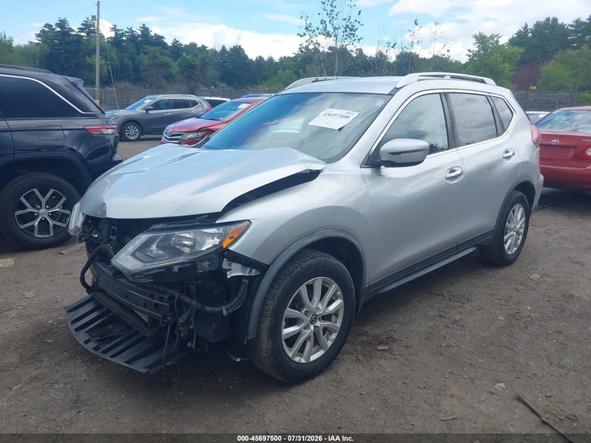 Vin: knmat2mv7jp614422, lot: 46196128, nissan rogue sv 20182