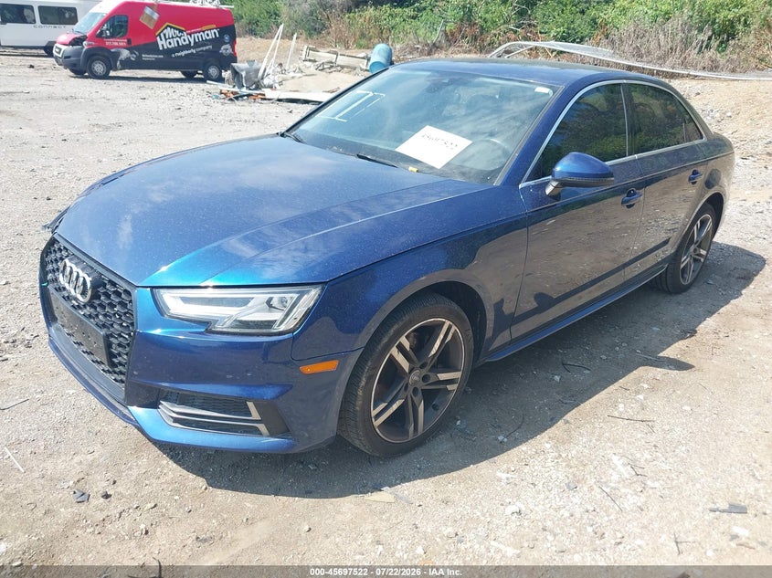 Vin: waulmaf44ja219344, lot: 46196150, audi a4 2.0t tech ultra premium/2.0t ultra premium 20182