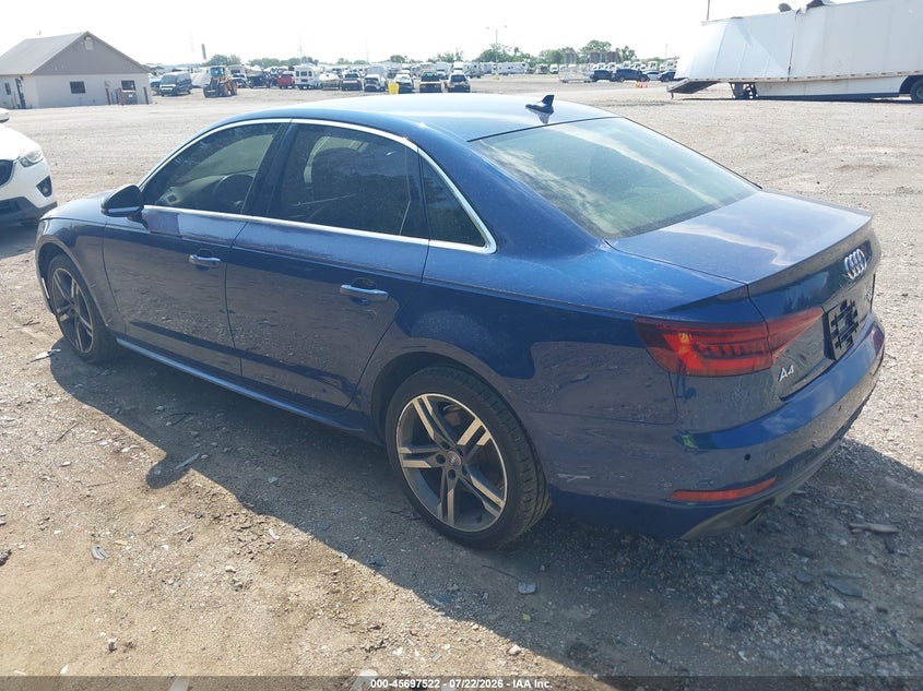 Vin: waulmaf44ja219344, lot: 46196150, audi a4 2.0t tech ultra premium/2.0t ultra premium 20183