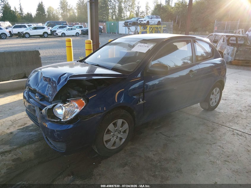 Vin: kmhcm3ac7bu200666, lot: 46196158, hyundai accent gl 20112