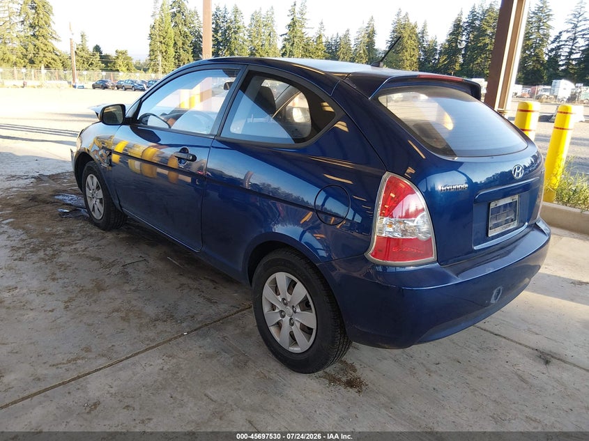 Vin: kmhcm3ac7bu200666, lot: 46196158, hyundai accent gl 20113