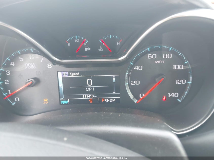 2016 CHEVROLET IMPALA SEDAN 3.6L V-6 DI, DOHC, VVT, 305HP