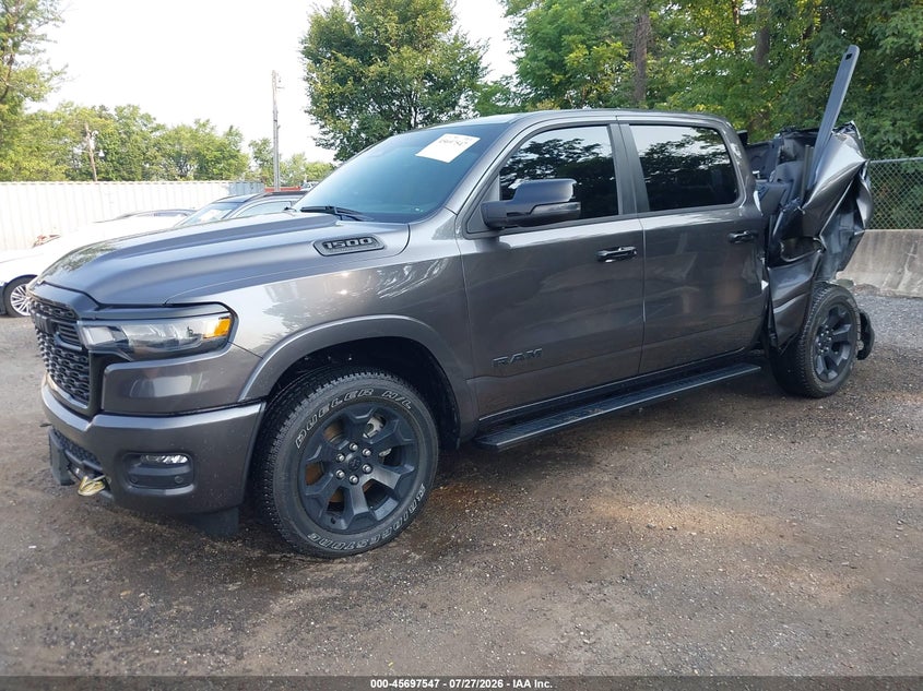 Vin: 1c6srffp0tn167723, lot: 46196175, ram 1500 big horn  4x4 5'7 box 20262