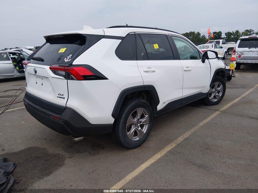 Vin: 2t3rwrfv4nw134395, lot: 46196176, toyota rav4 hybrid xle 20224