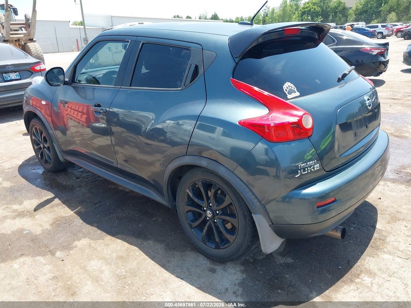 Vin: jn8af5mv3dt208937, lot: 46196189, nissan juke sl 20133