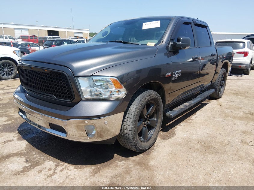 Vin: 1c6rr6lt5ks594640, lot: 46196207, ram 1500 classic big horn  4x2 5'7 box 20192