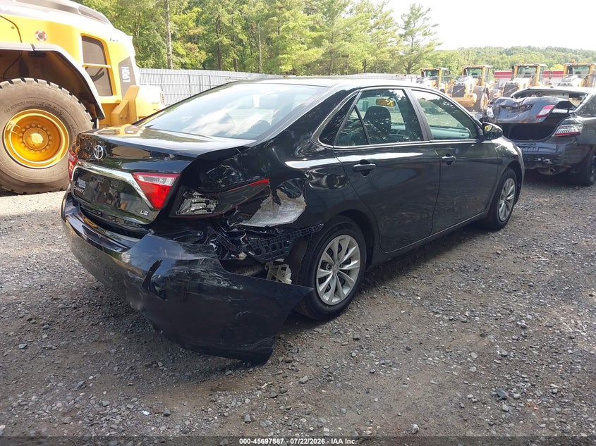 2017 TOYOTA CAMRY auction photo 4
