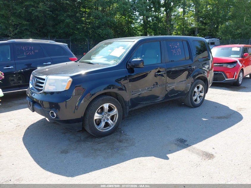 Vin: 5fnyf4h4xfb038653, lot: 46196217, honda pilot ex 20152