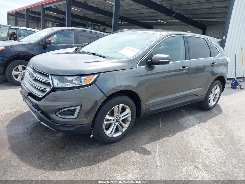 Vin: 2fmpk4j9xgbb03735, lot: 46196219, ford edge sel 20162