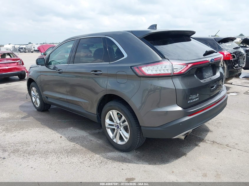 Vin: 2fmpk4j9xgbb03735, lot: 46196219, ford edge sel 20163