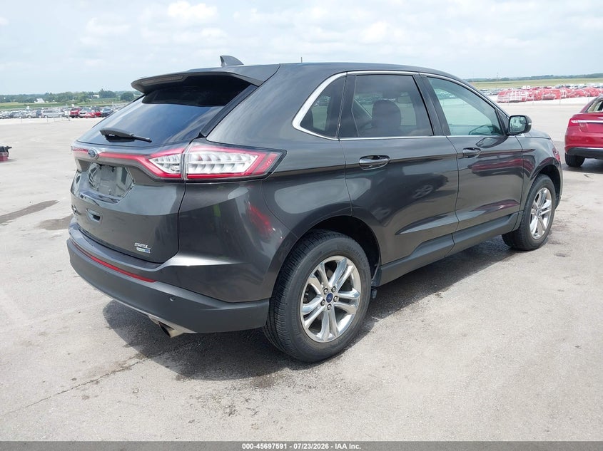 Vin: 2fmpk4j9xgbb03735, lot: 46196219, ford edge sel 20164