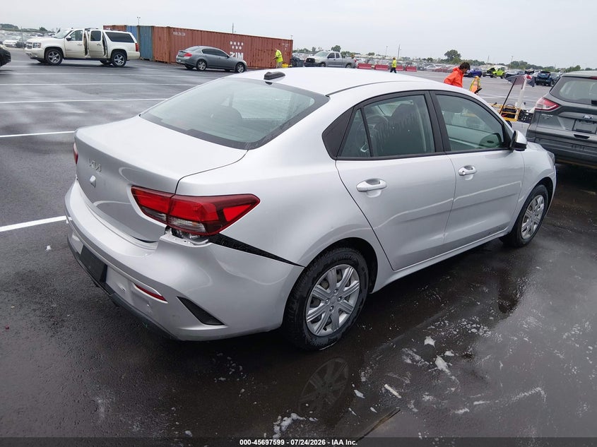 Vin: 3kpa24ad5ne494510, lot: 46196227, kia rio lx 20224