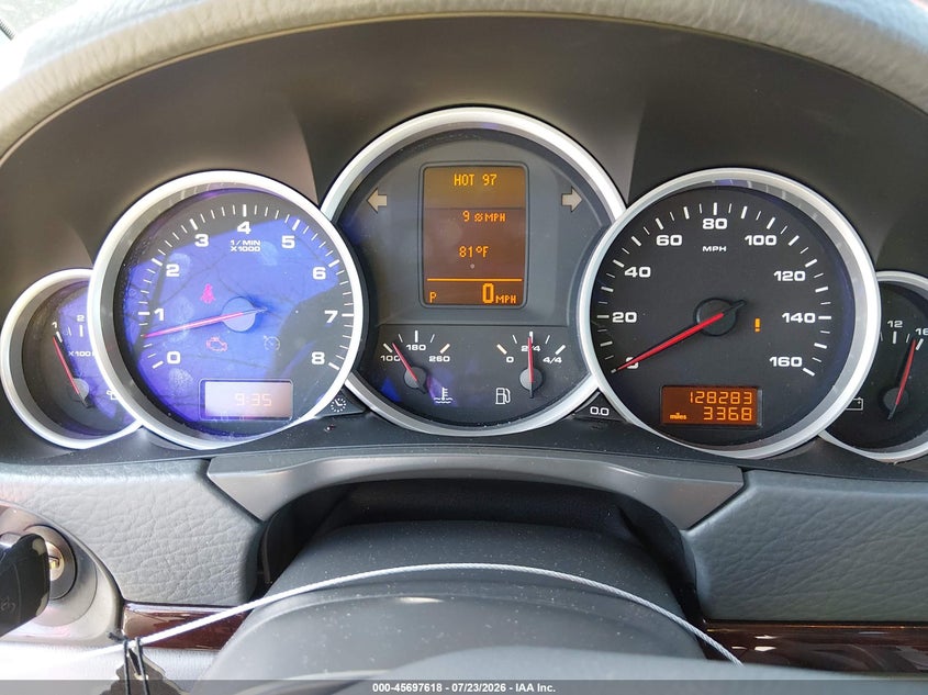 PORSCHE CAYENNE 2010 VIN WP1AB2AP5ALA50865