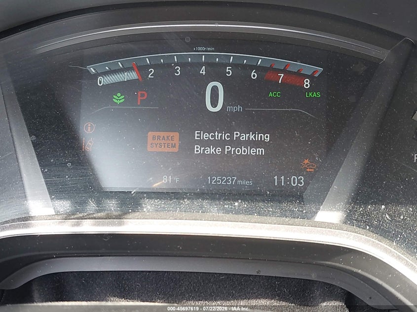 2017 HONDA CR-V auction photo 7