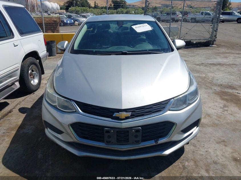 2018 Chevrolet Cruze Ls Auto VIN: 1G1BC5SM2J7105539 Lot: 45697633