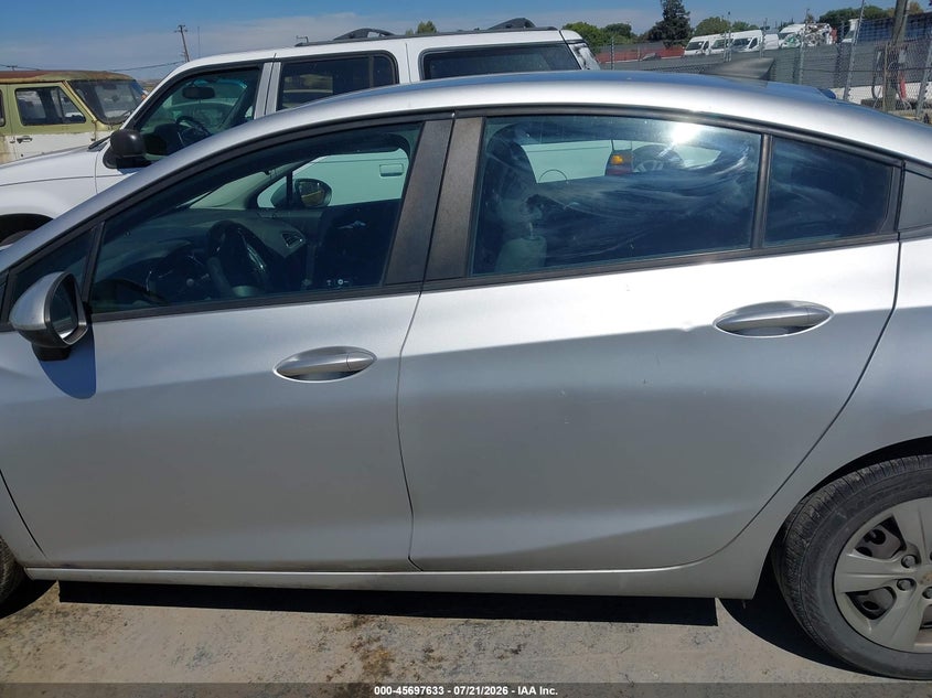 2018 Chevrolet Cruze Ls Auto VIN: 1G1BC5SM2J7105539 Lot: 45697633