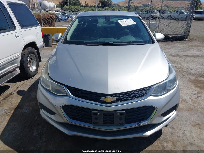 2018 Chevrolet Cruze Ls Auto VIN: 1G1BC5SM2J7105539 Lot: 45697633