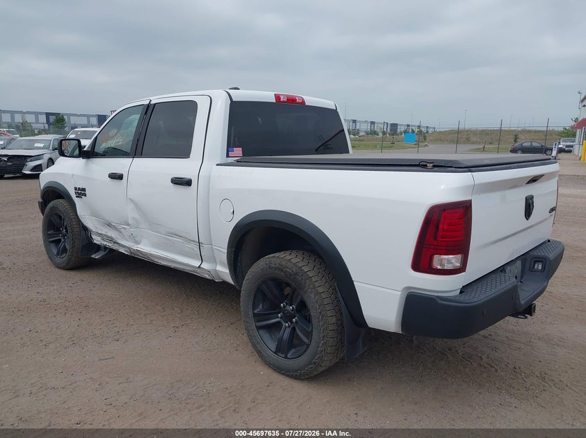 Vin: 1c6rr7lg8ns238714, lot: 46196264, ram 1500 classic warlock  4x4 5'7 box 20223