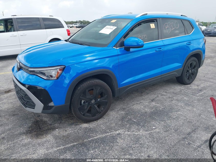 VOLKSWAGEN TAOS 2025 VIN 3VVSC7B29SM013323