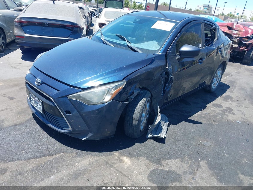 Vin: 3mydlbyv4jy322783, lot: 46196285, toyota yaris ia 20182