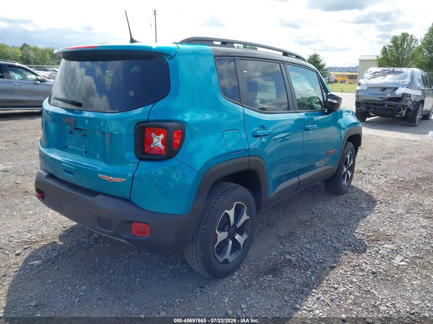 Vin: zacnjdc1xnpn72500, lot: 46196293, jeep renegade trailhawk 4x4 20224