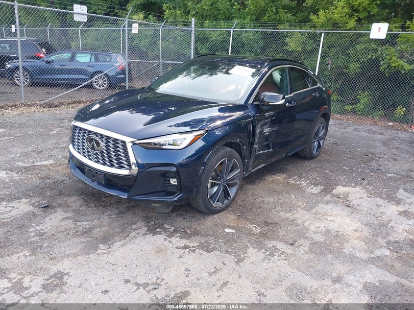 Vin: 3pcaj5lr5sf100785, lot: 46196295, infiniti qx55 sensory awd 20252