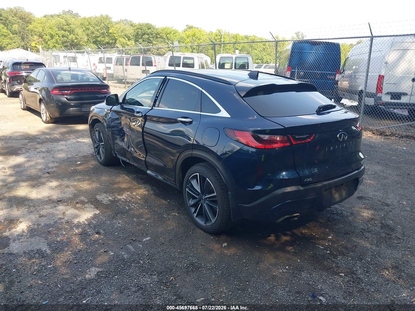 Vin: 3pcaj5lr5sf100785, lot: 46196295, infiniti qx55 sensory awd 20253