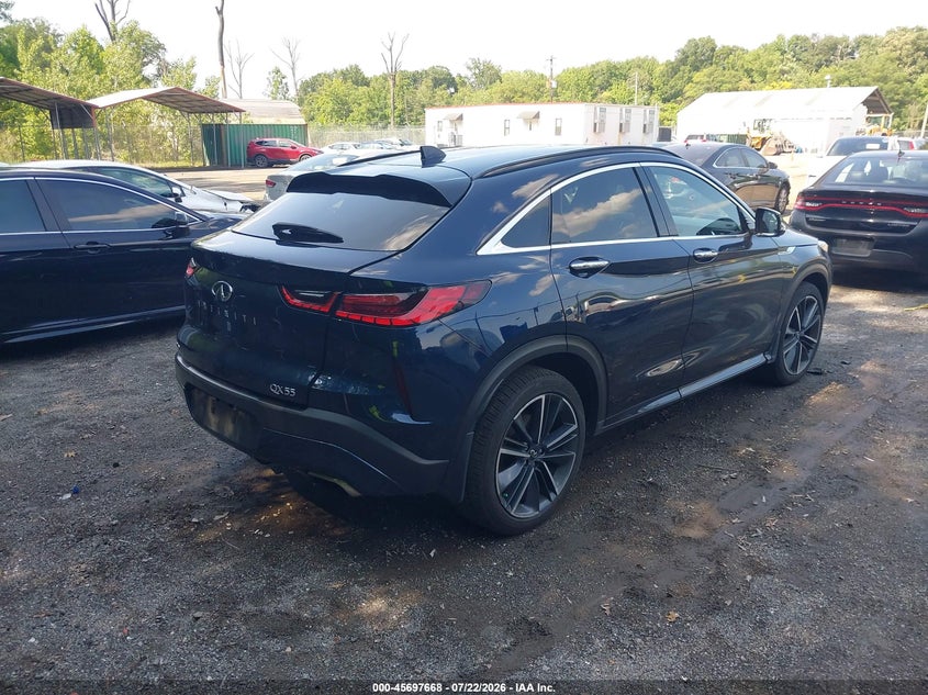 Vin: 3pcaj5lr5sf100785, lot: 46196295, infiniti qx55 sensory awd 20254