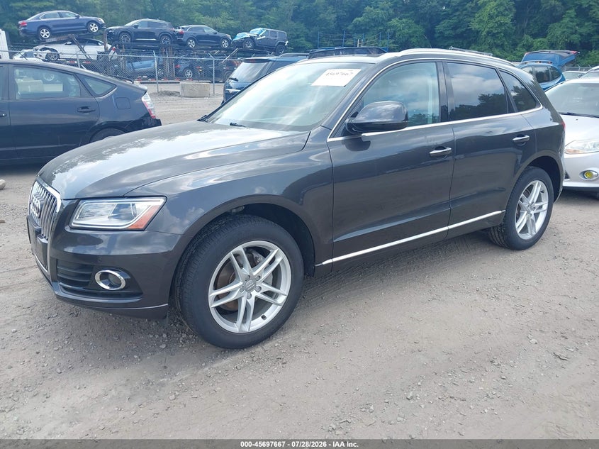 Vin: wa1l2afp4ha012699, lot: 46196296, audi q5 2.0t premium 20172
