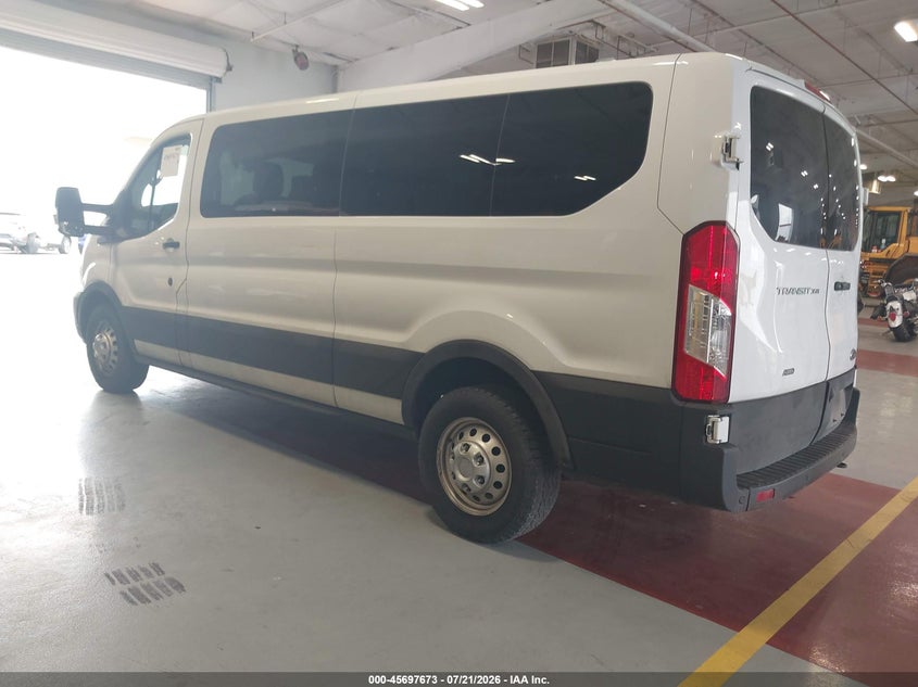 Vin: 1fbax9y89pka25786, lot: 46196301, ford transit-350 passenger van xl 20233