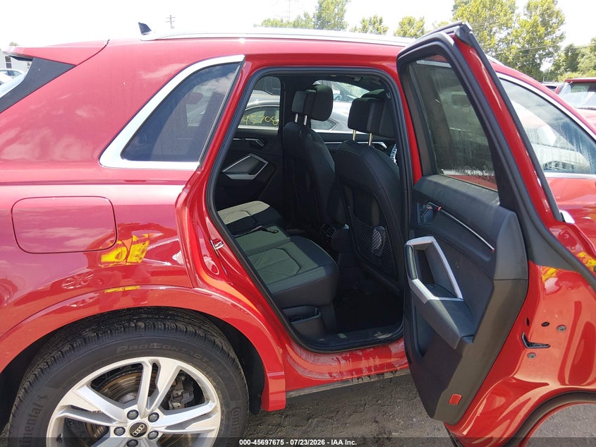 2024 AUDI Q3 SPORT UTILITY VEHICLE 2.0L I-4 DI, DOHC, VVT, TURBO, 228HP