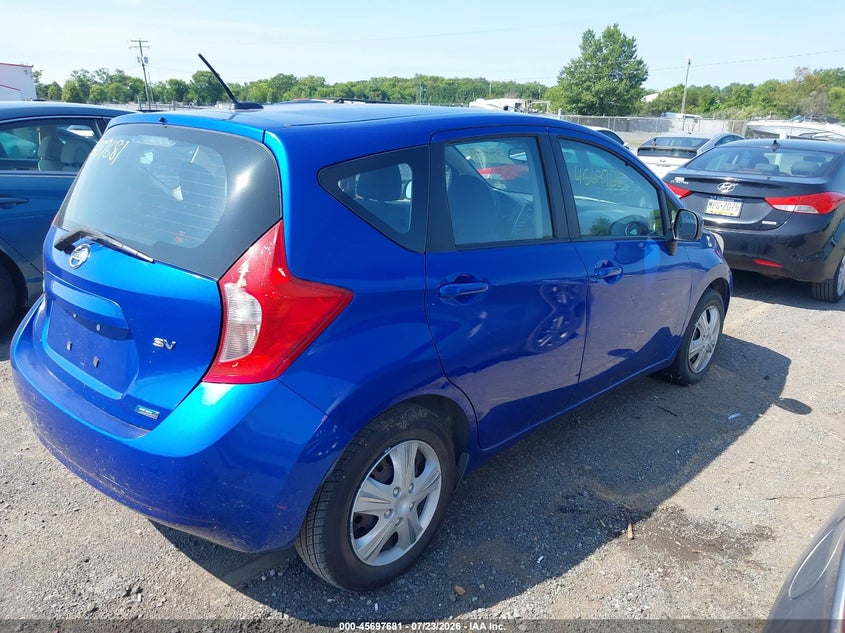 Vin: 3n1ce2cp6el380087, lot: 46196309, nissan versa note sv 20144