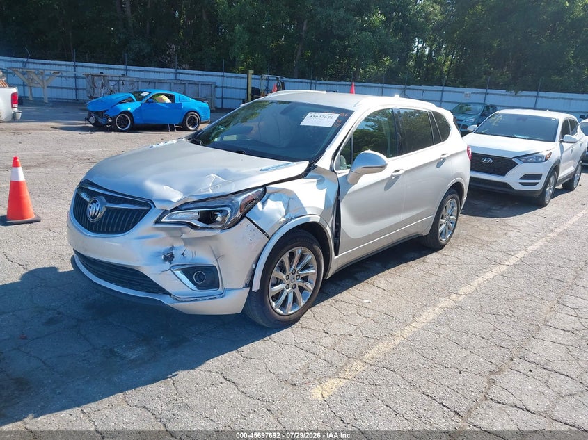 Vin: lrbfxcsa3kd000467, lot: 46196320, buick envision fwd essence 20192
