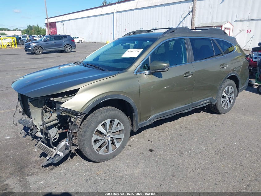 Vin: 4s4btacc9l3166799, lot: 46196359, subaru outback premium 20202