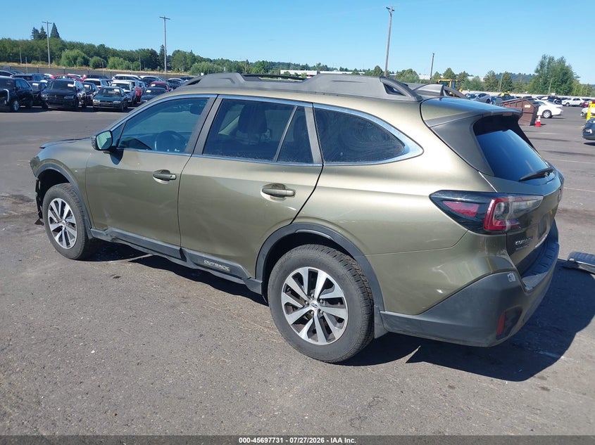 Vin: 4s4btacc9l3166799, lot: 46196359, subaru outback premium 20203