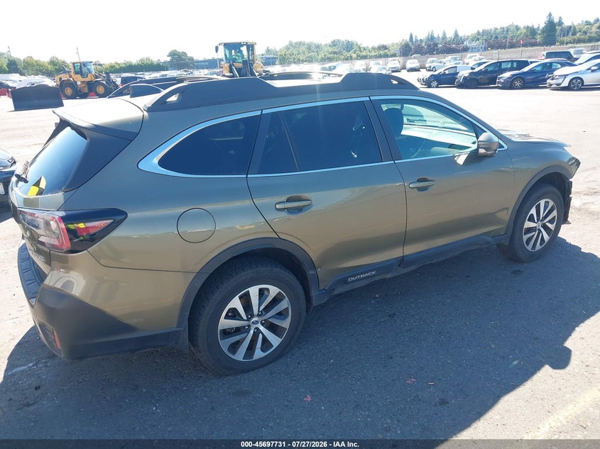Vin: 4s4btacc9l3166799, lot: 46196359, subaru outback premium 20204