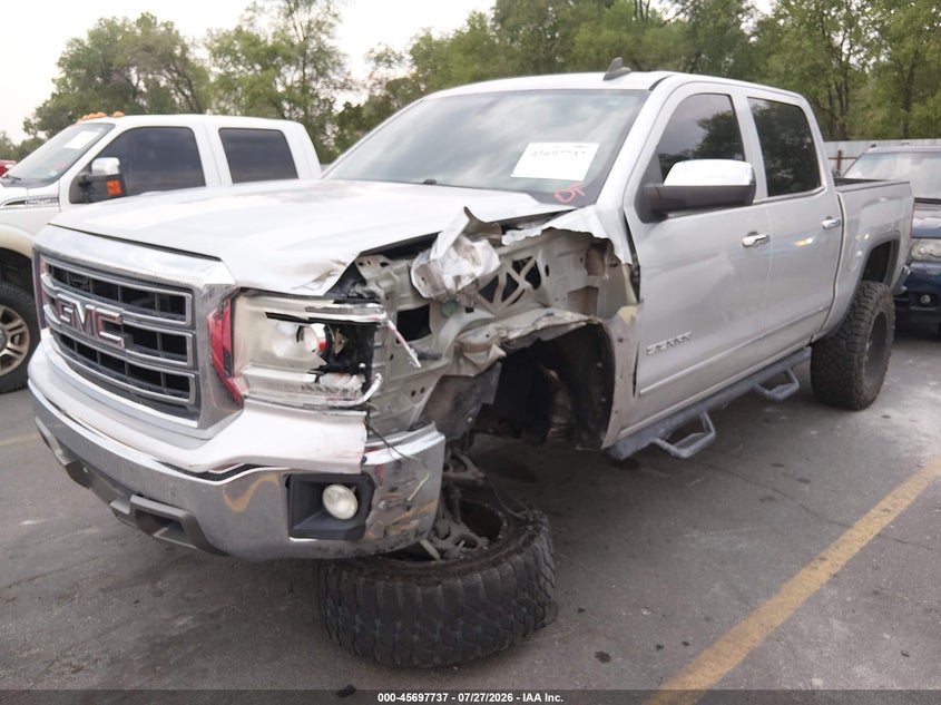 Vin: 3gtp1vec4fg326707, lot: 46196365, gmc sierra 1500 slt 20152
