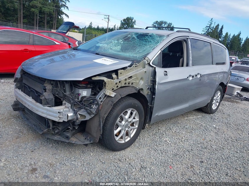 Vin: 2c4rc1dg4mr542662, lot: 46196370, chrysler voyager lxi 20212