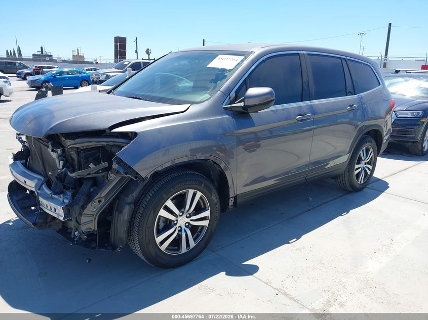 Vin: 5fnyf5h54jb018812, lot: 46196392, honda pilot ex-l 20182
