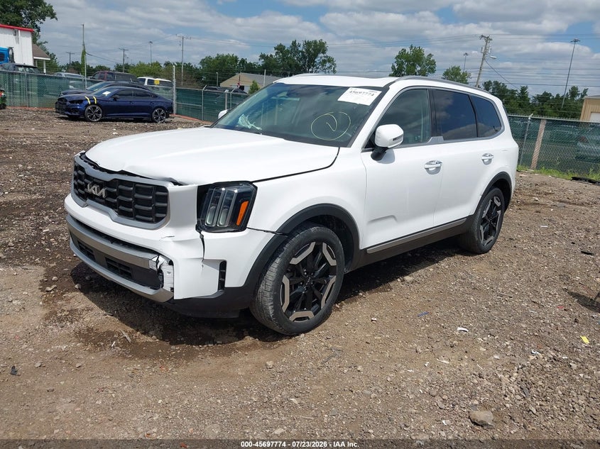 Vin: 5xyp64gc1pg356157, lot: 46196402, kia telluride s 20232