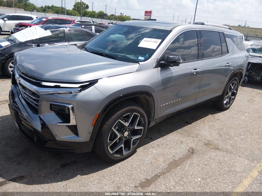 Vin: 1gnerkks0tj157796, lot: 46196408, chevrolet traverse fwd high country 20262