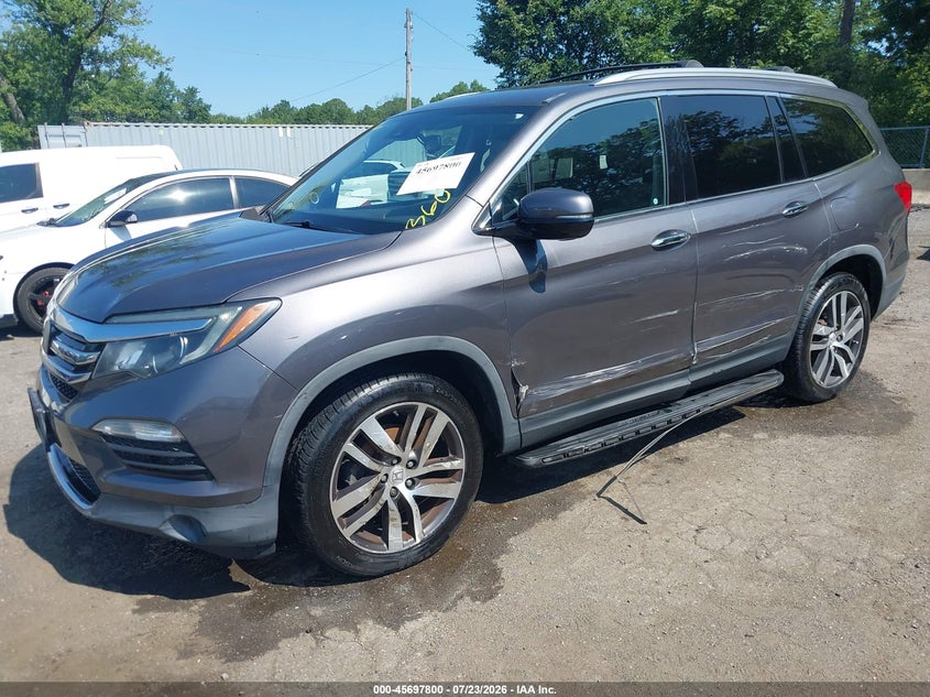 Vin: 5fnyf6h98gb064676, lot: 46196428, honda pilot touring 20162