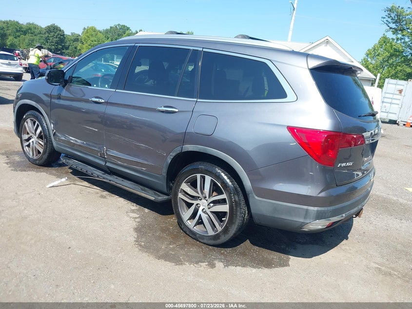 Vin: 5fnyf6h98gb064676, lot: 46196428, honda pilot touring 20163