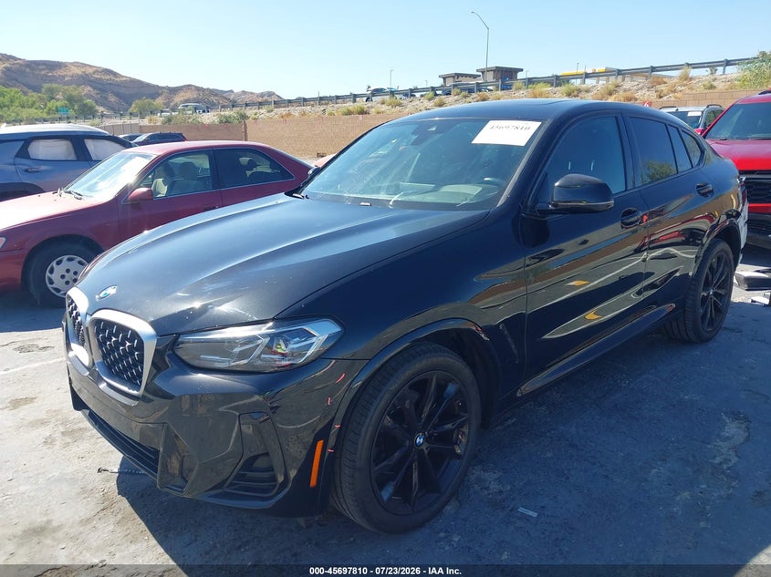 Vin: 5ux33dt03p9n53513, lot: 46196438, bmw x4 xdrive30i 20232