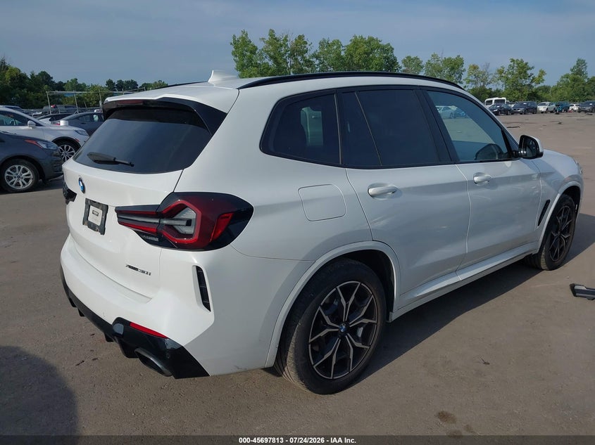 Vin: wbx57dp06nn176191, lot: 46196441, bmw x3 xdrive30i 20224