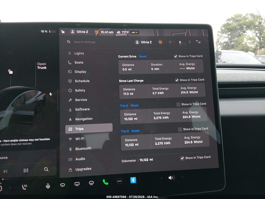 2026 TESLA MODEL 3 auction photo 7