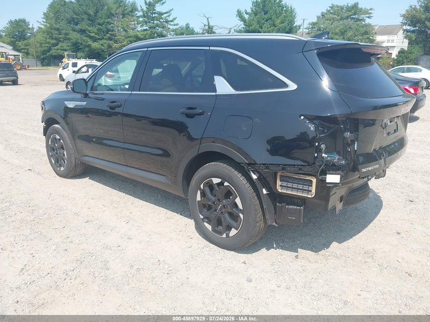 2025 KIA SORENTO auction photo 3